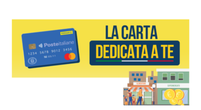 Carta solidale per acquisti di beni di prima necessità – “Carta dedicata a te” 2024 – Convalida lista beneficiari.